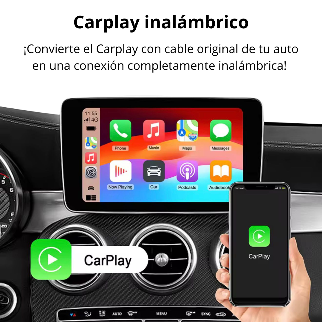 Adaptador Carplay para YouTube - Android Box