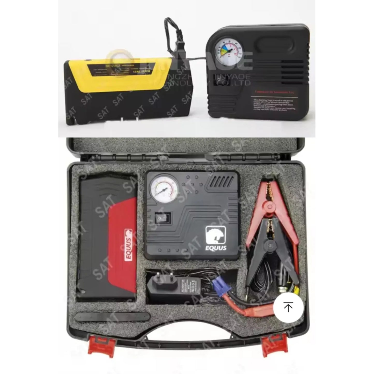 Kit High Power Arrancador + compresor + power bank