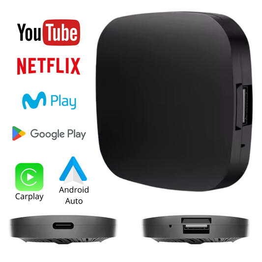 Adaptador Carplay para YouTube - Android Box
