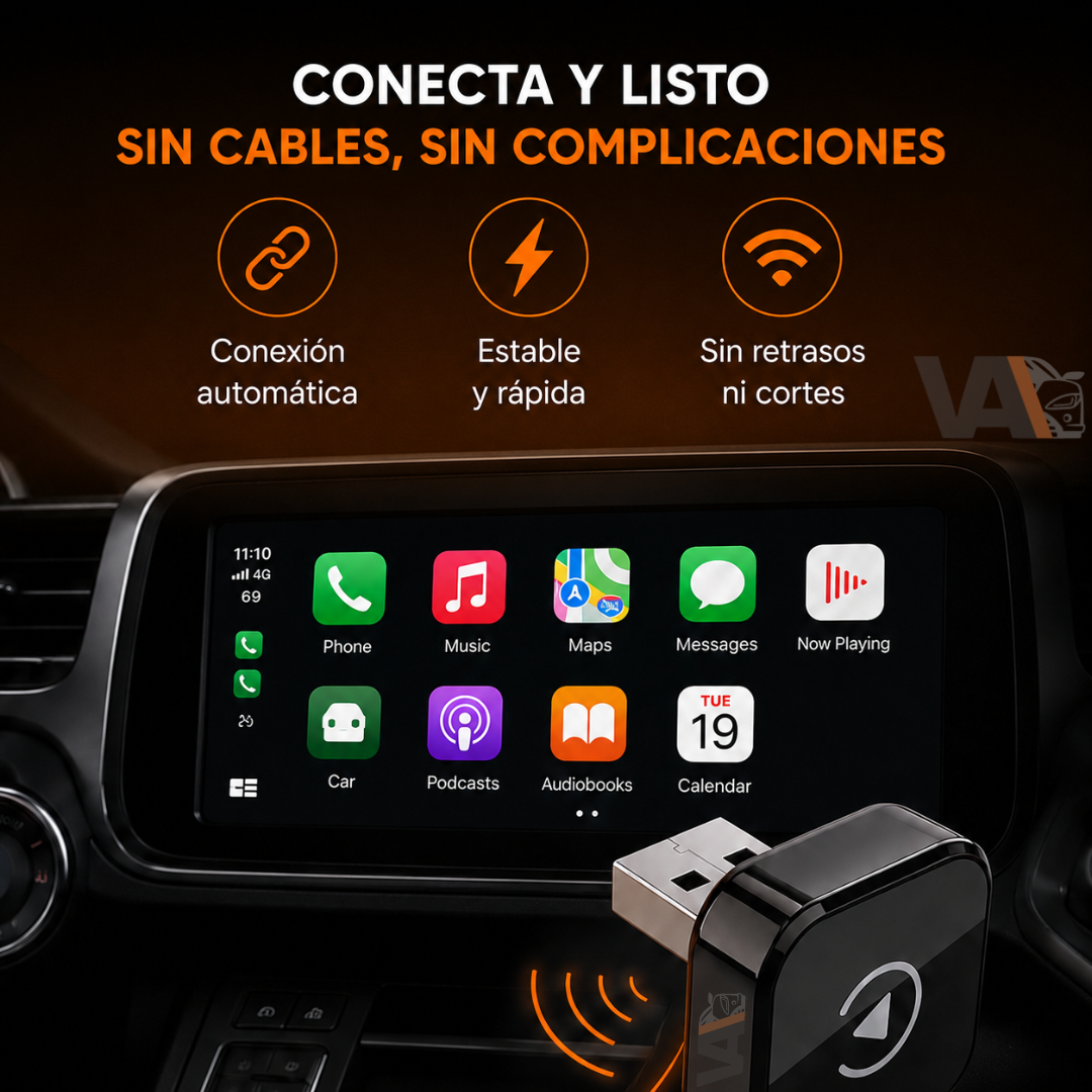 Adaptador Carplay Inalámbrico FL