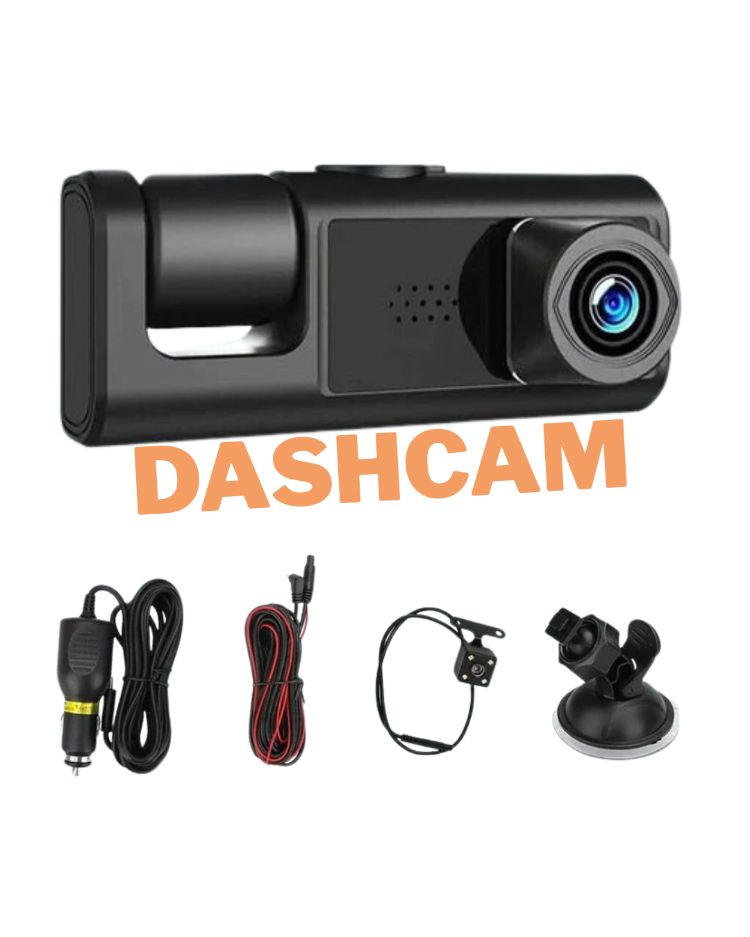 Cámara Multifuncional 3 en 1 para auto