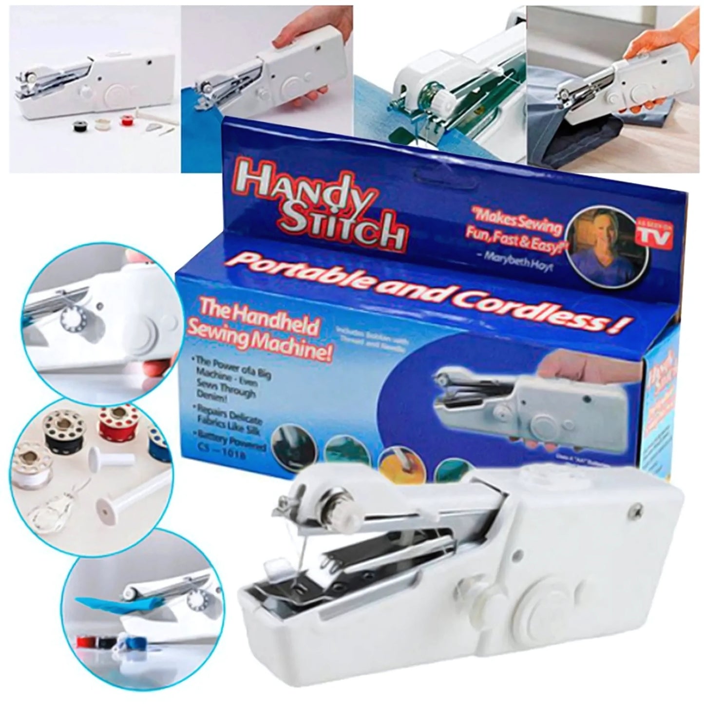 Maquina de coser portátil