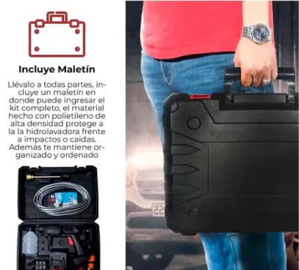 Hidrolavadora Portátil 98V